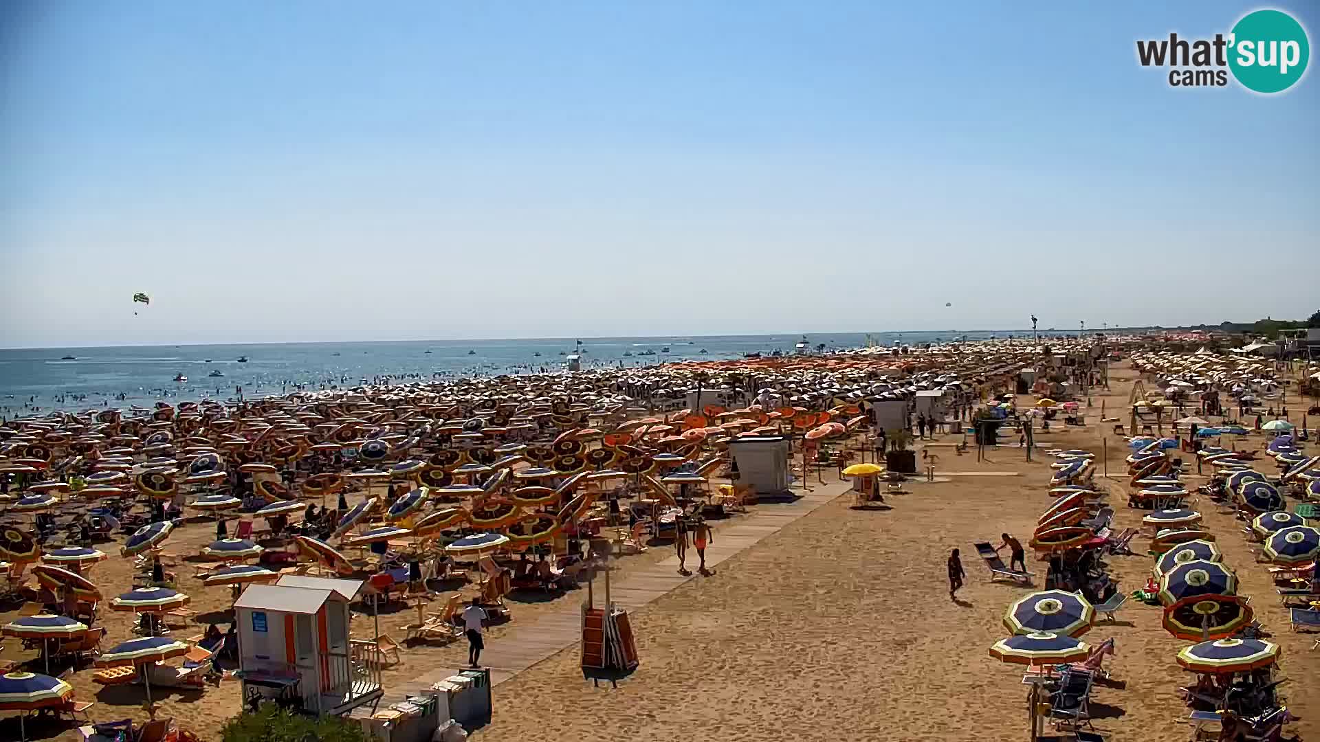 The Bibione beach webcam – Zenith