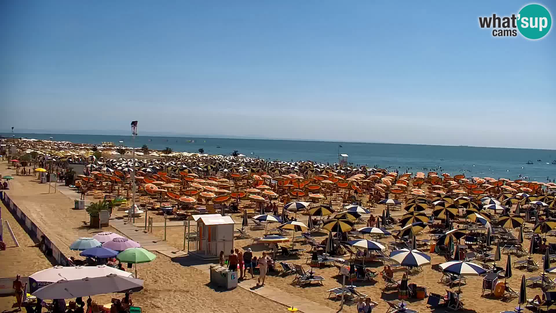 La cámara web de la playa de Bibione – Zenith