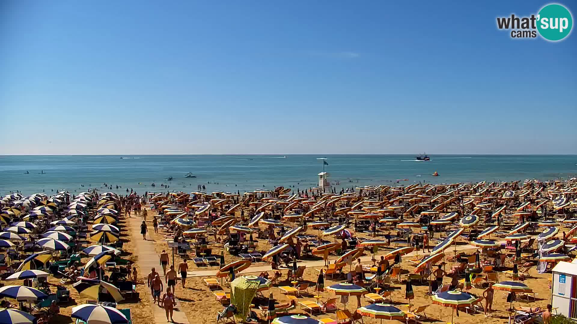Bibione strand webcam  – Zenith
