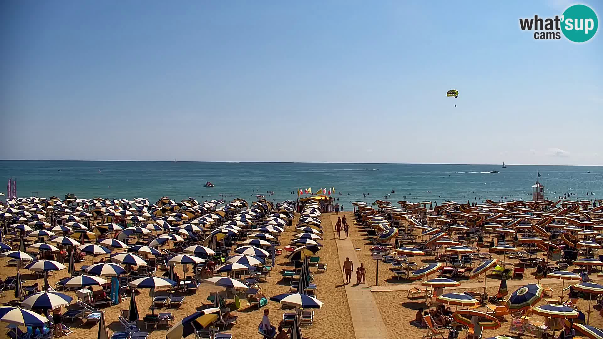 La webcam de la plage de Bibione – Zenith