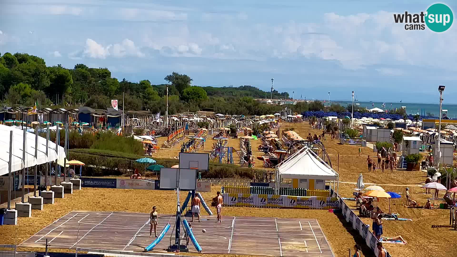 The Bibione beach webcam  – Zenith
