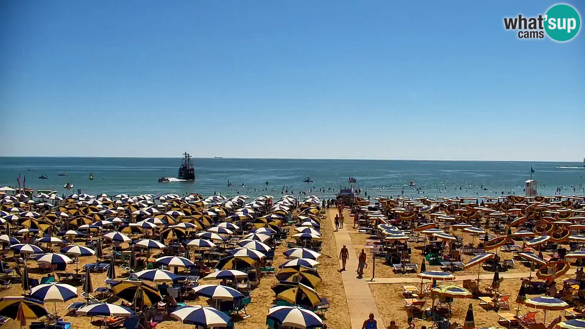 Bibione strand webcam  – Zenith