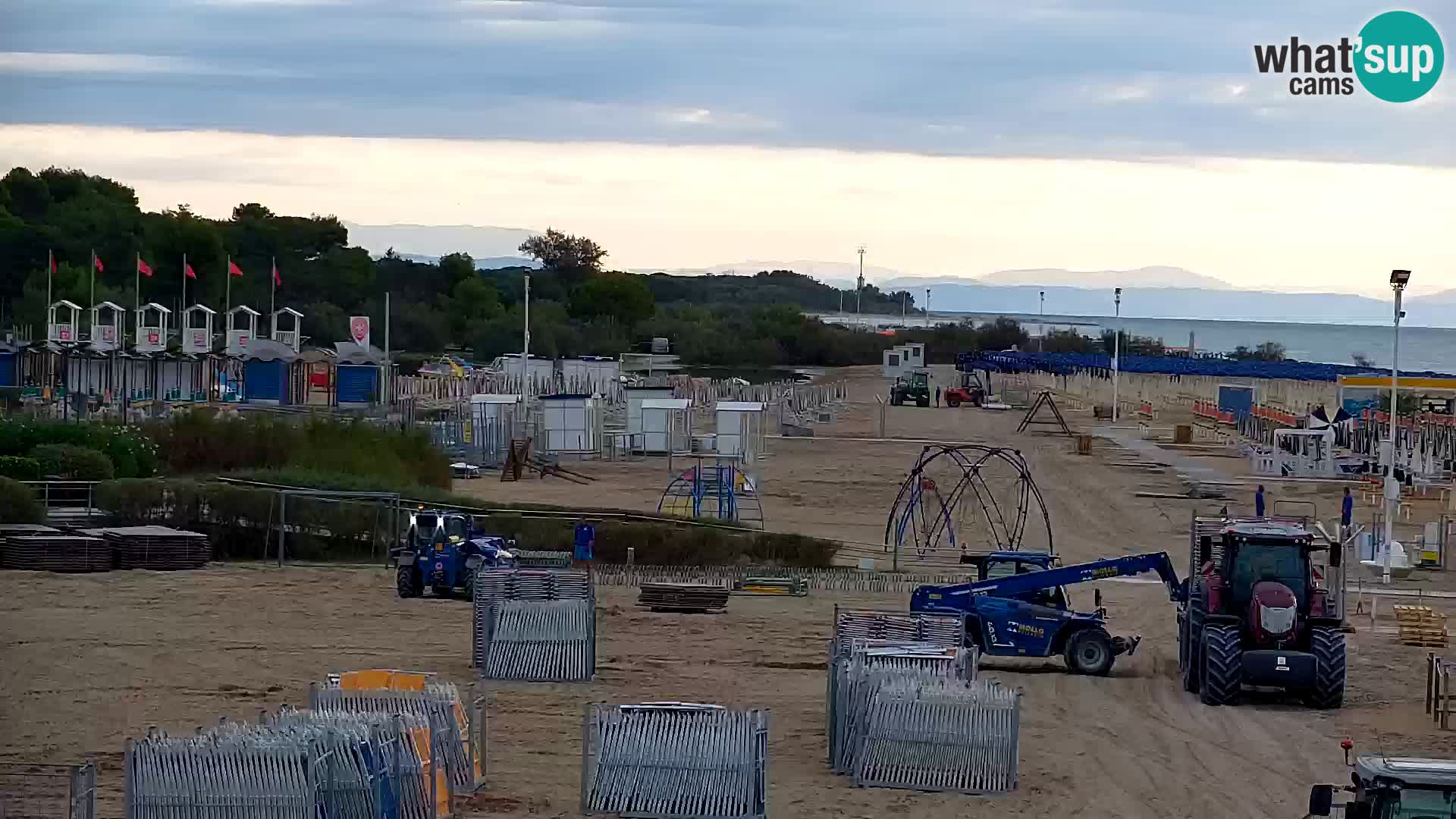 The Bibione beach webcam – Zenith