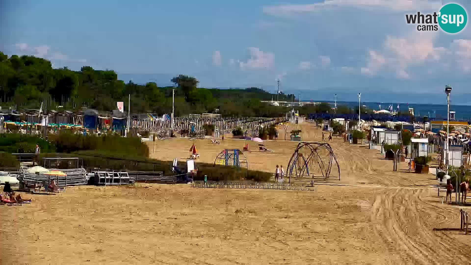 La webcam de la plage de Bibione – Zenith