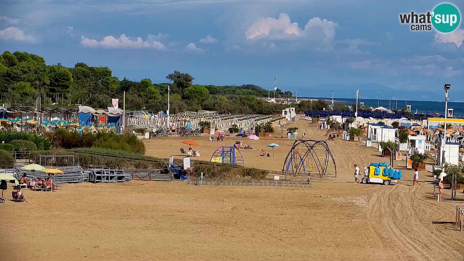 Bibione spiaggia webcam – Piazzale Zenith