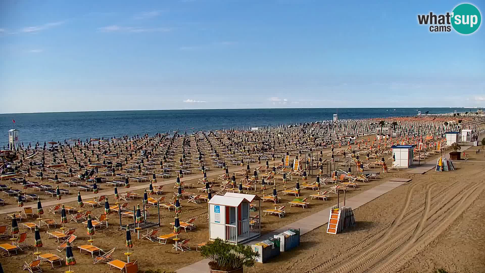 The Bibione beach webcam – Zenith