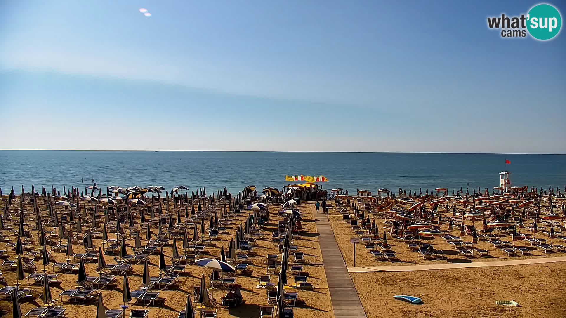 Bibione strand webcam  – Zenith
