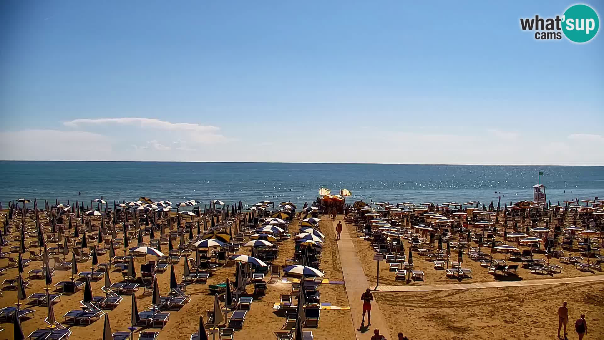 Bibione spiaggia webcam – Piazzale Zenith