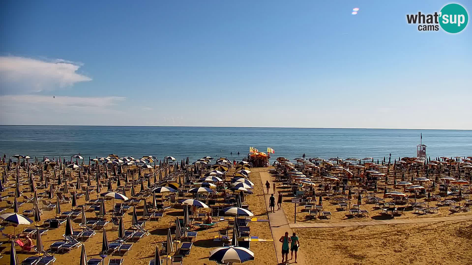 La webcam de la plage de Bibione – Zenith