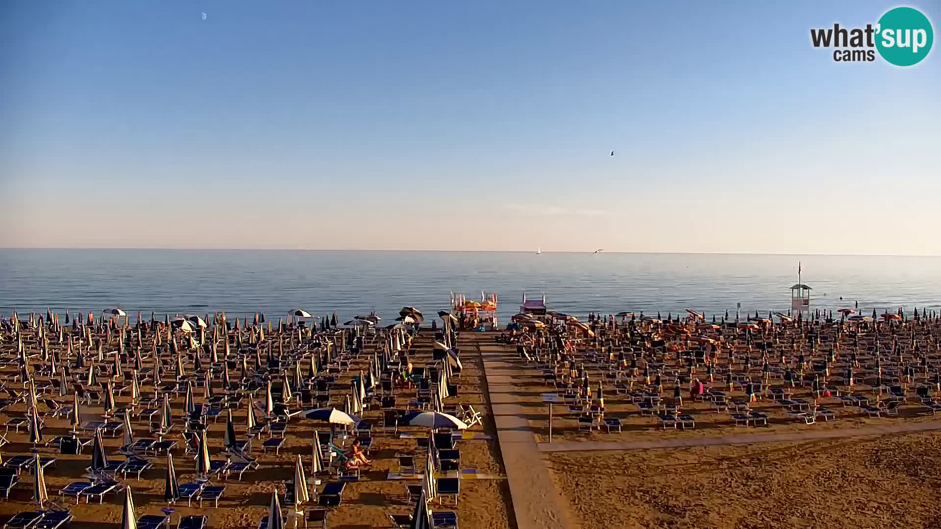 The Bibione beach webcam  – Zenith