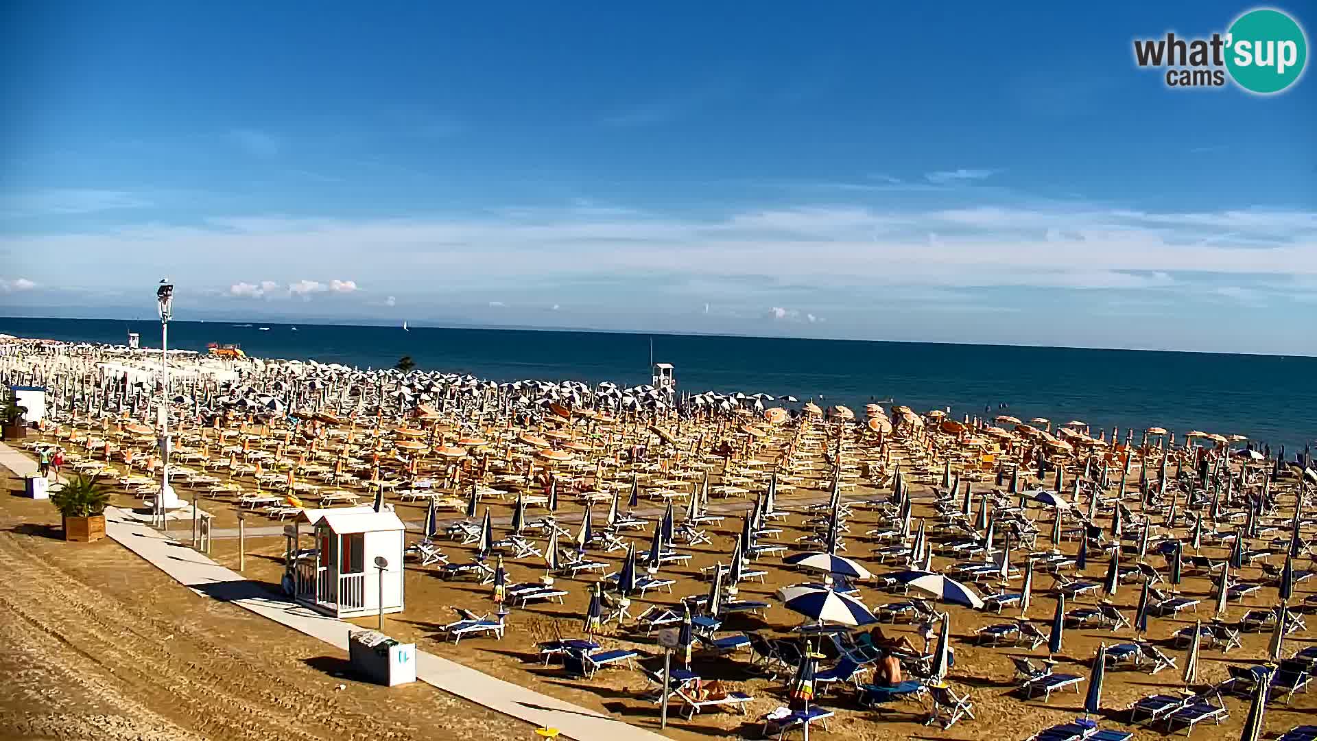 The Bibione beach webcam  – Zenith