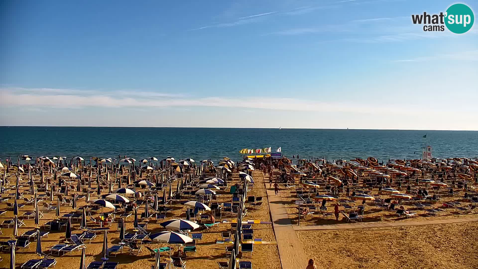 The Bibione beach webcam – Zenith