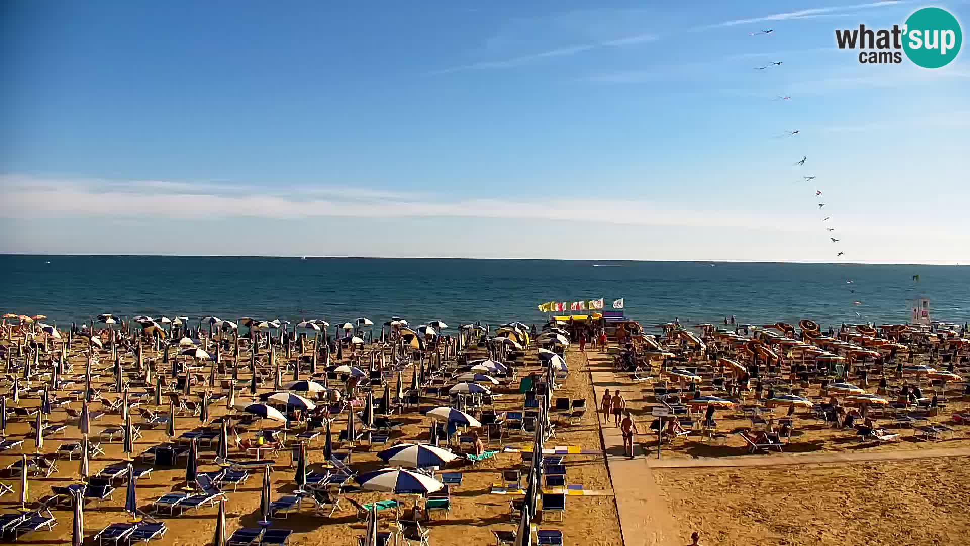 The Bibione beach webcam  – Zenith