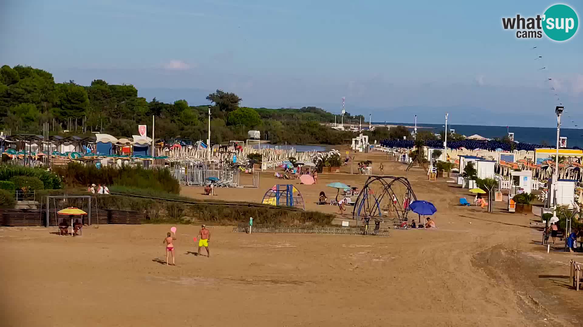 The Bibione beach webcam – Zenith