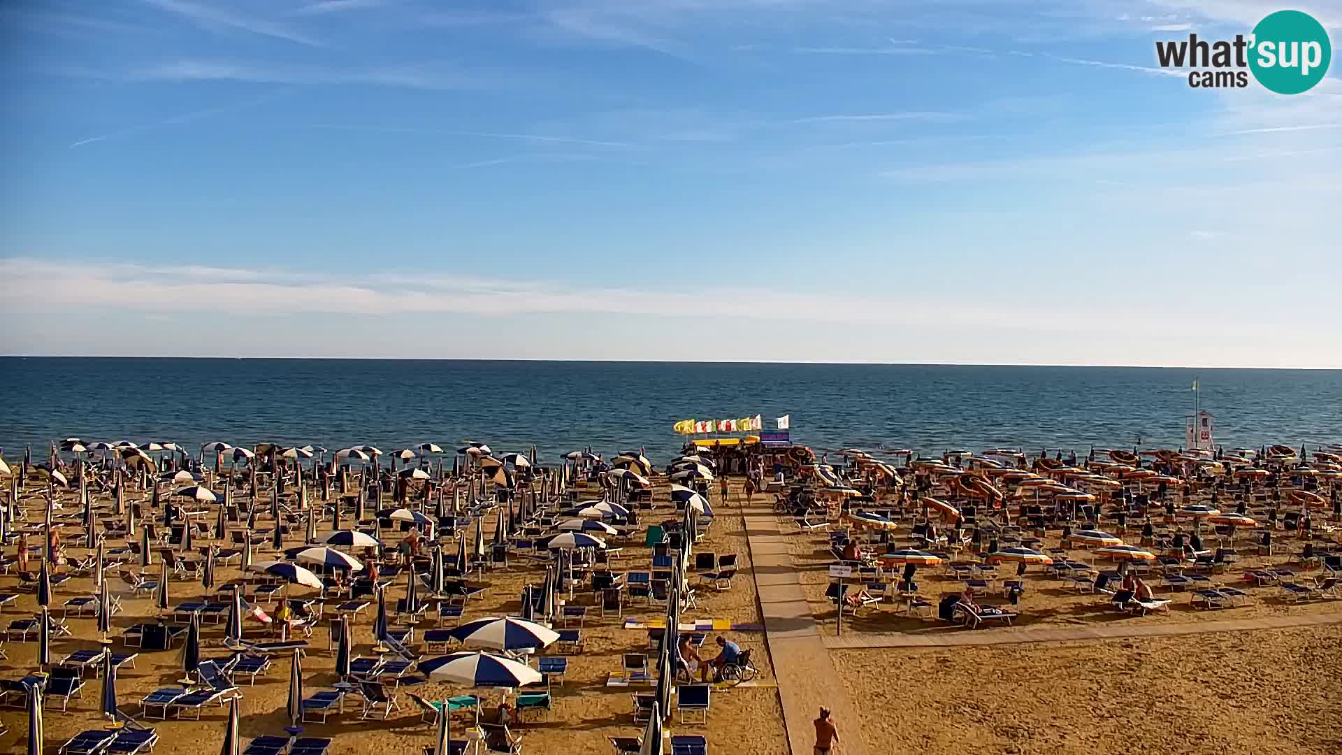 The Bibione beach webcam  – Zenith