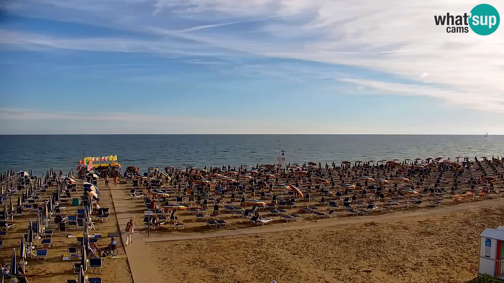 Bibione strand webcam  – Zenith