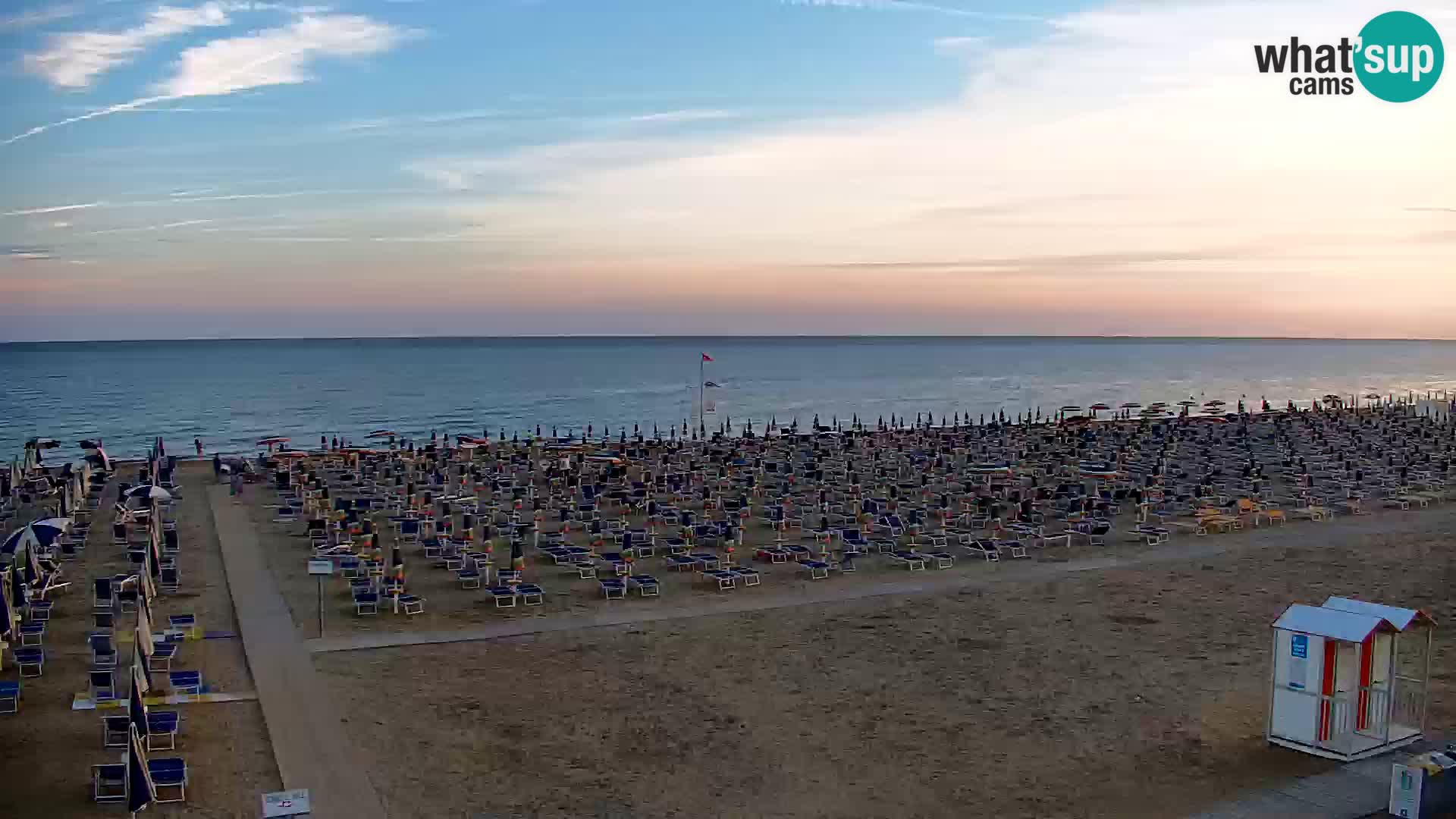 Bibione strand webcam  – Zenith