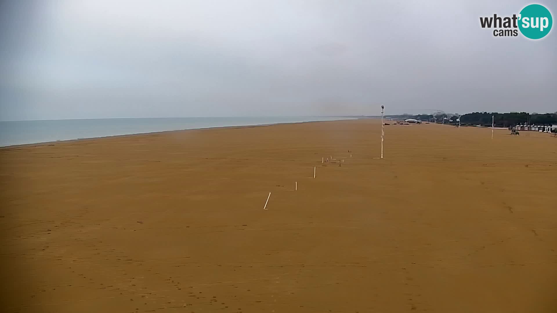 La plage de Bibione webcam en direct | Italien