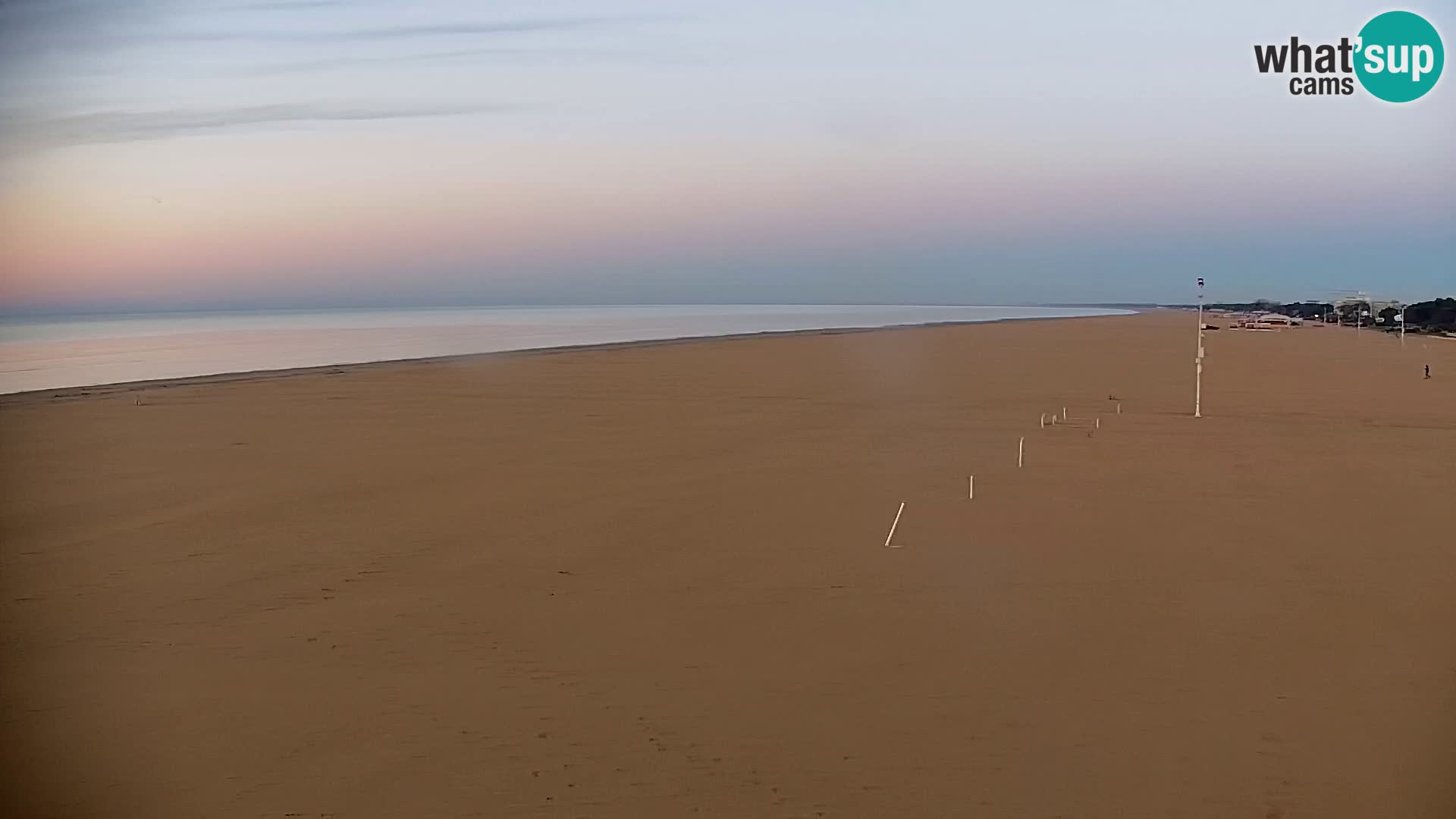 La plage de Bibione webcam en direct | Italien