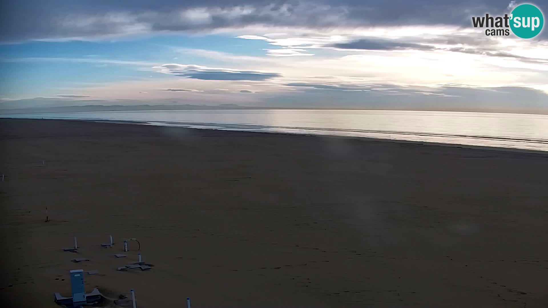 La plage de Bibione webcam en direct | Italien