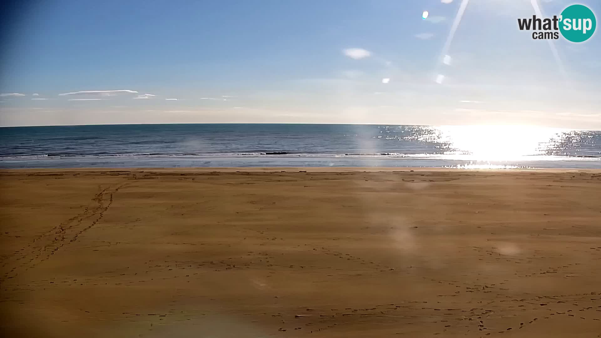 La plage de Bibione webcam en direct | Italien