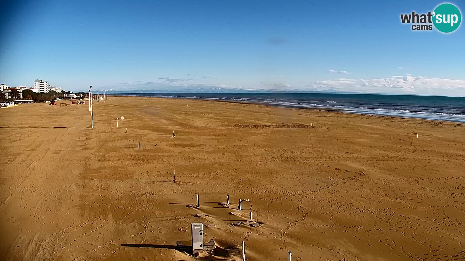 Kamera v živo plaža Bibione