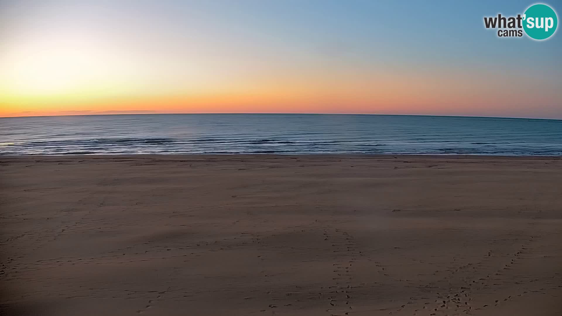 La plage de Bibione webcam en direct | Italien