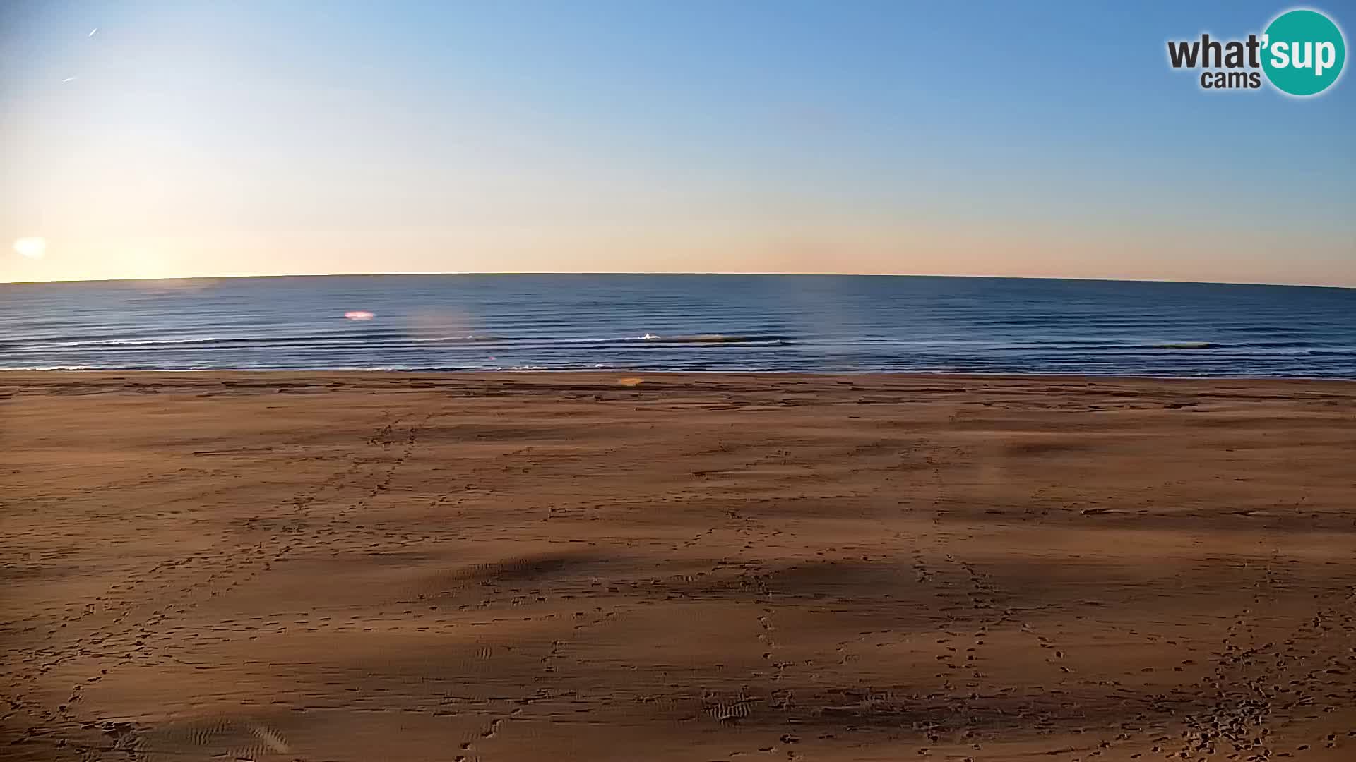 La plage de Bibione webcam en direct | Italien