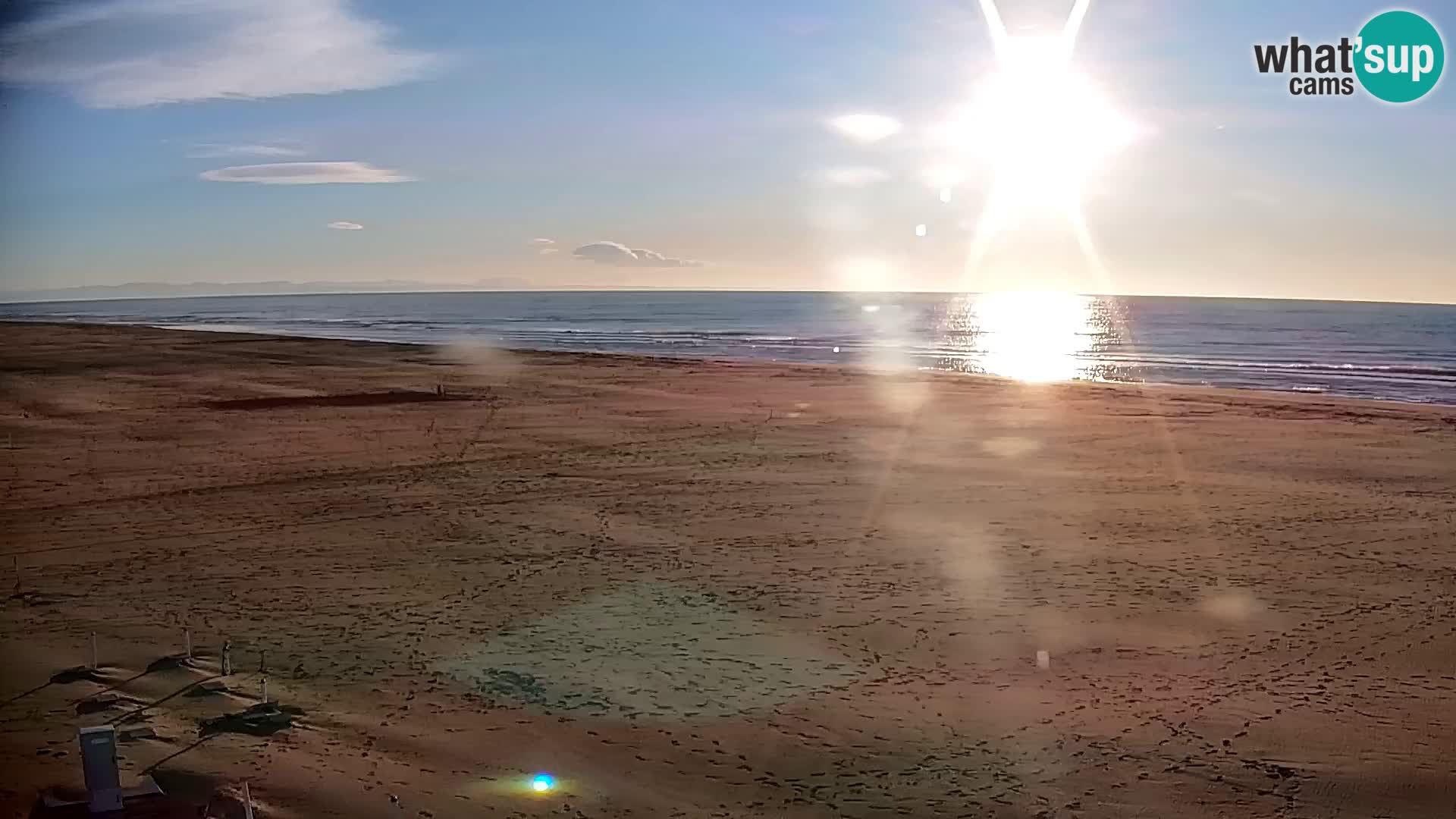 La plage de Bibione webcam en direct | Italien