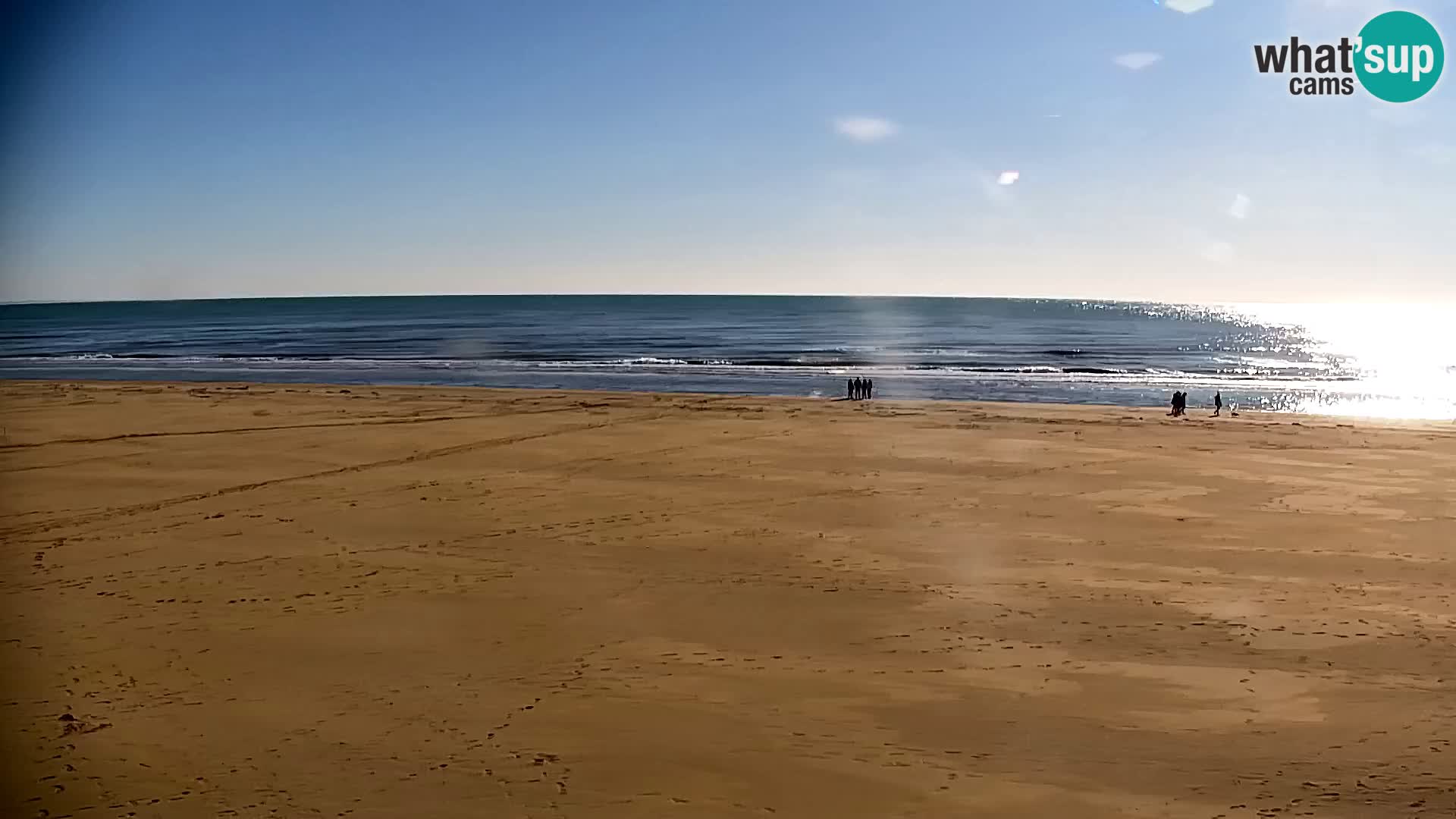 La plage de Bibione webcam en direct | Italien