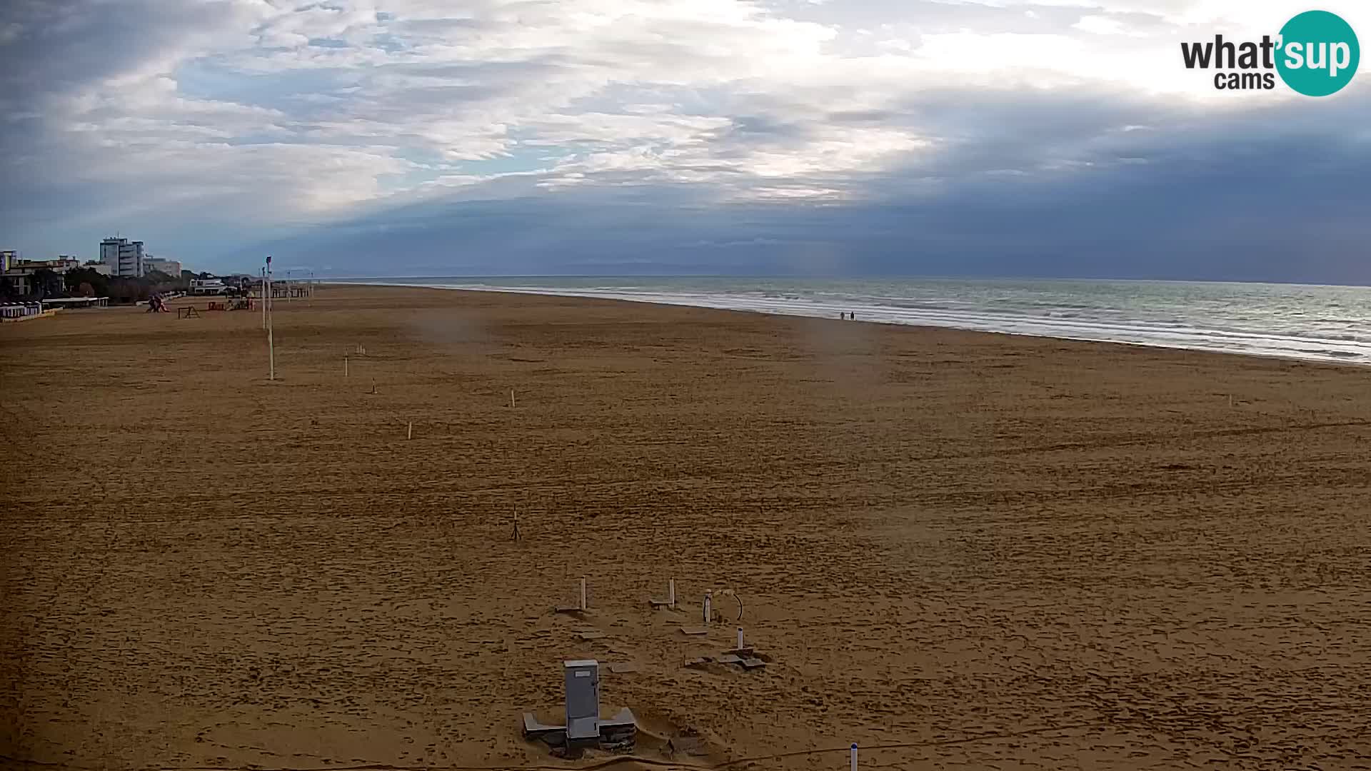 La plage de Bibione webcam en direct | Italien