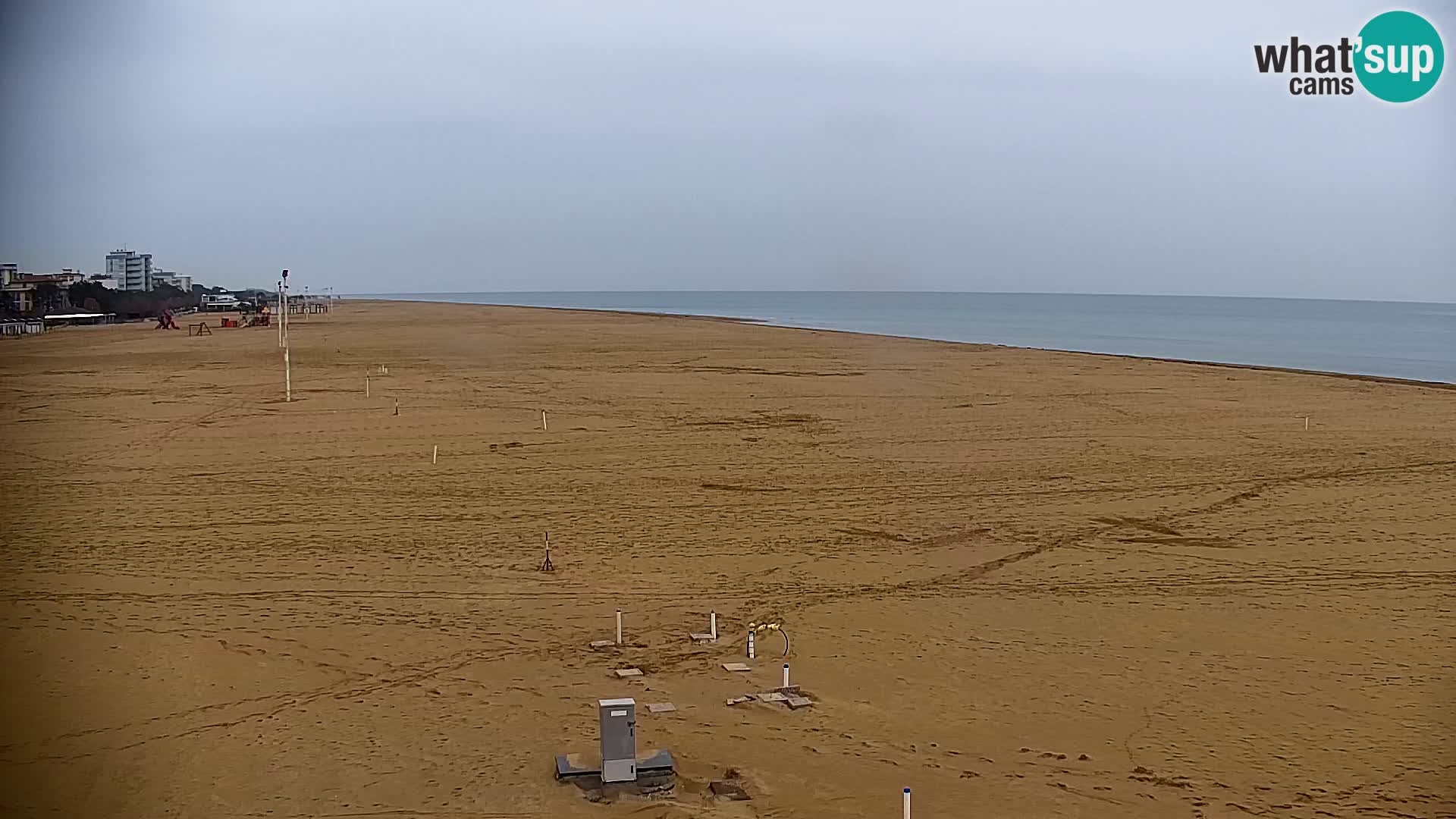 La plage de Bibione webcam en direct | Italien