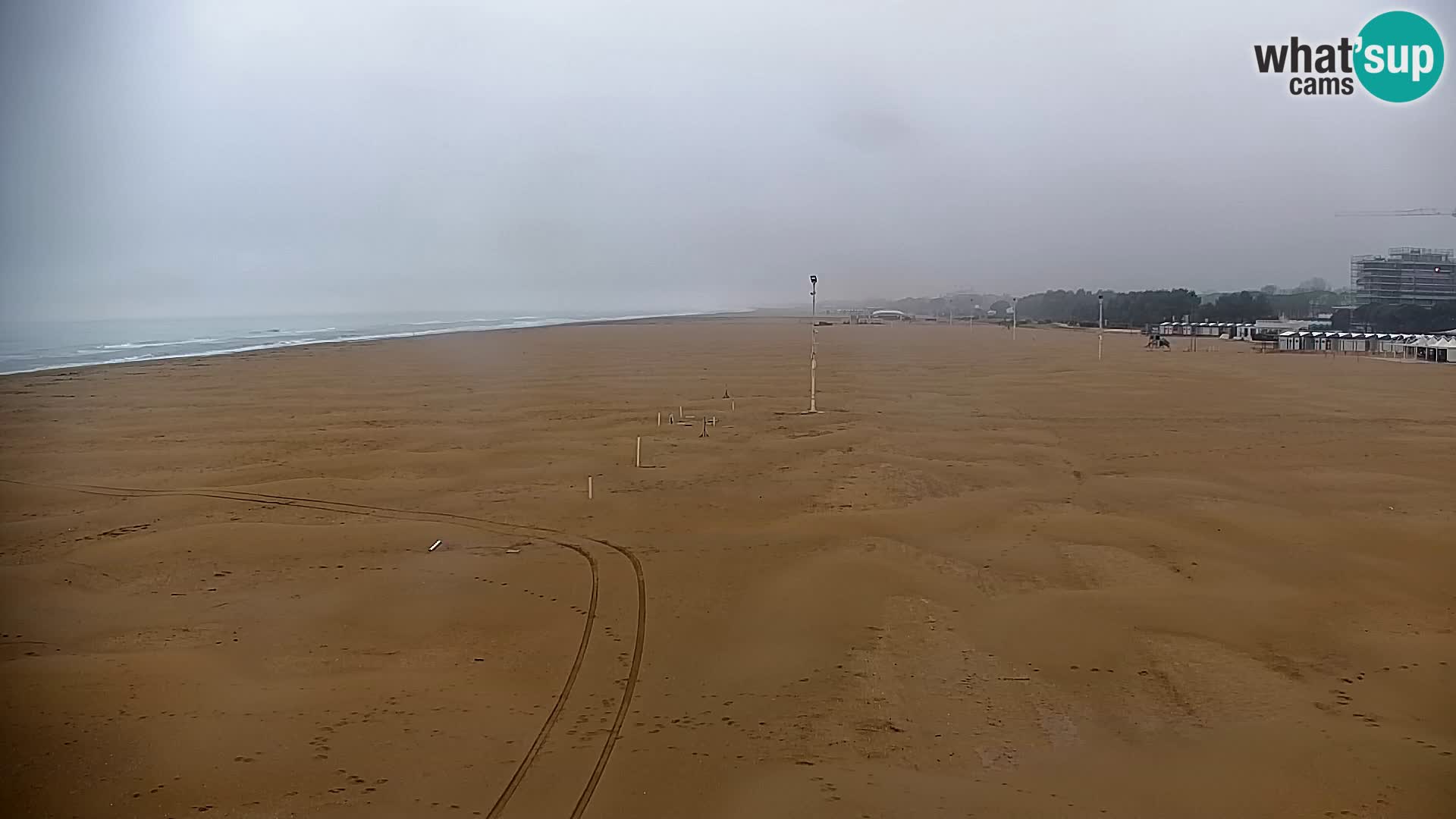 La plage de Bibione webcam en direct | Italien