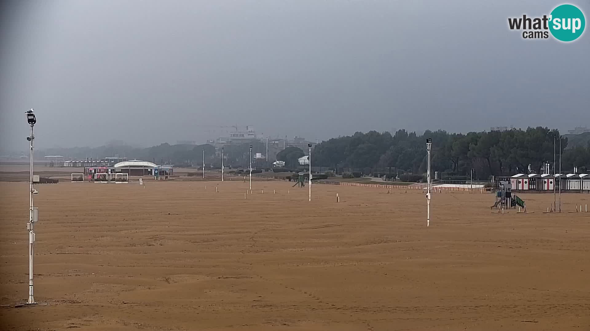 La plage de Bibione webcam en direct | Italien