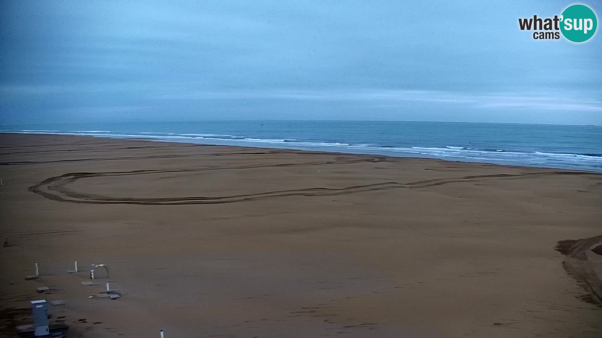 La plage de Bibione webcam en direct | Italien