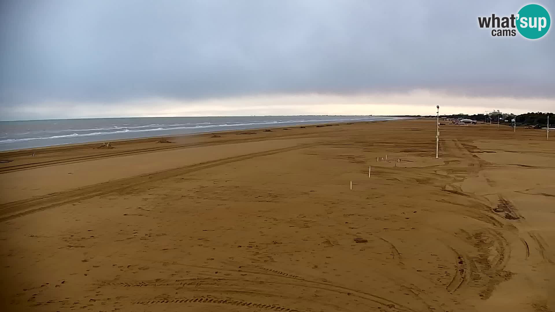 La plage de Bibione webcam en direct | Italien