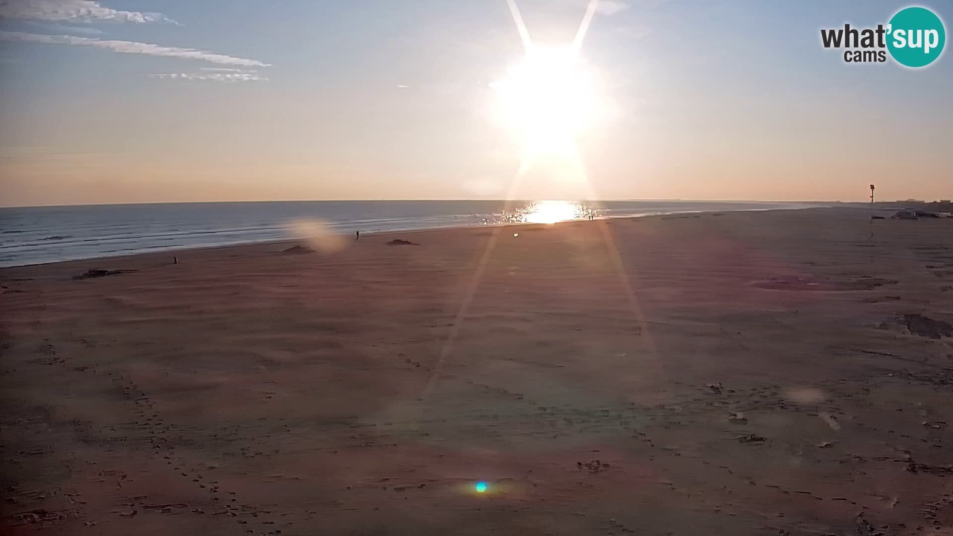 La plage de Bibione webcam en direct | Italien