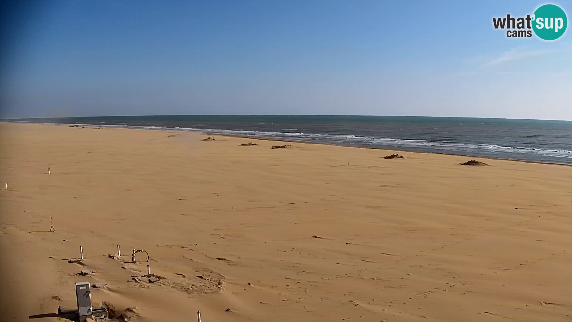 Kamera v živo plaža Bibione