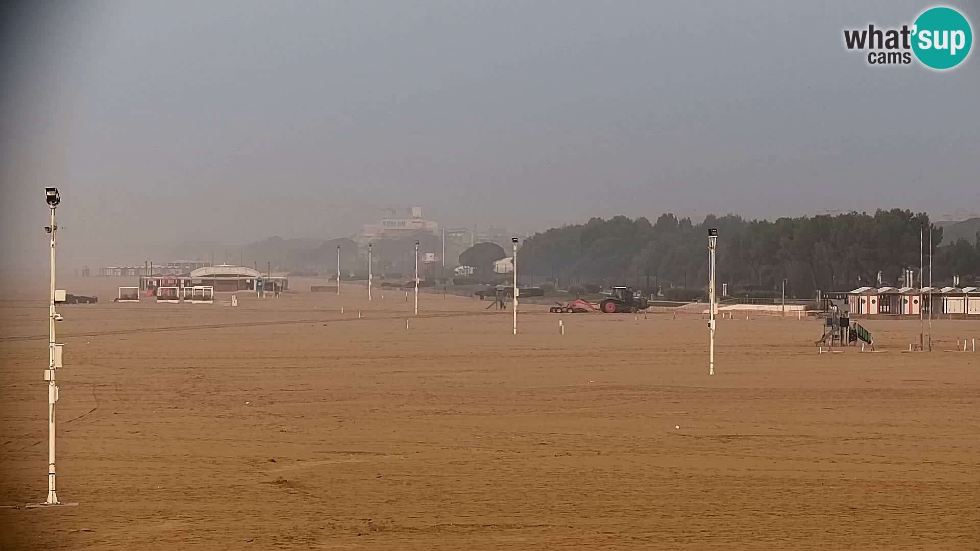 La plage de Bibione webcam en direct | Italien