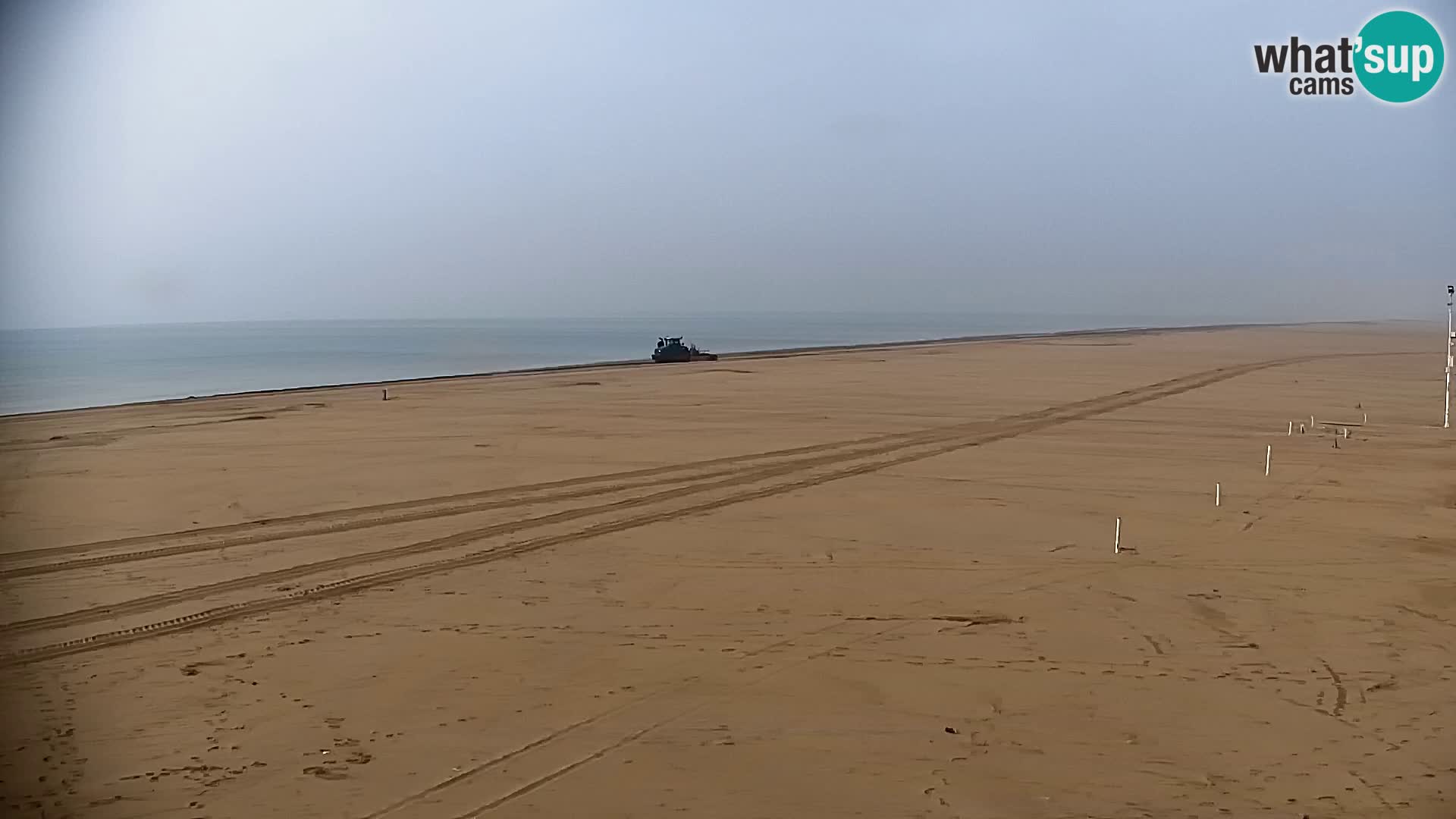 La plage de Bibione webcam en direct | Italien