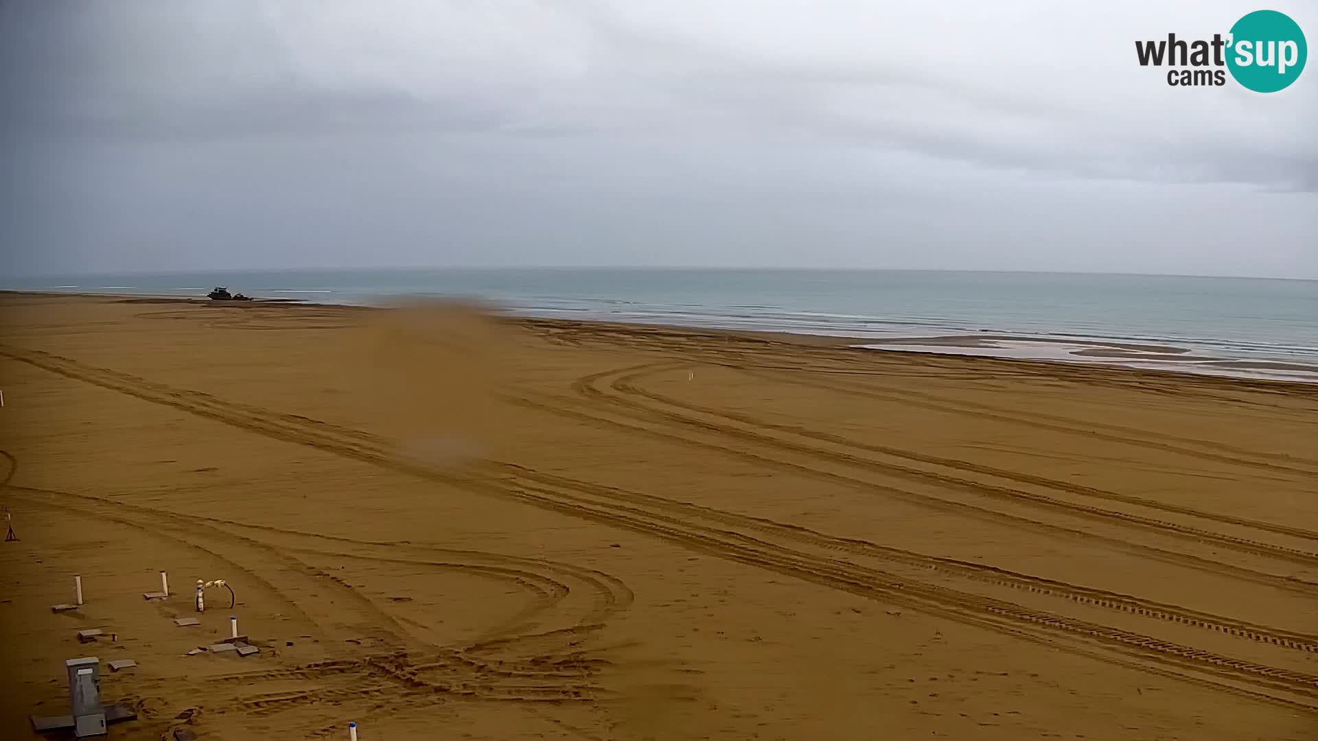 La plage de Bibione webcam en direct | Italien