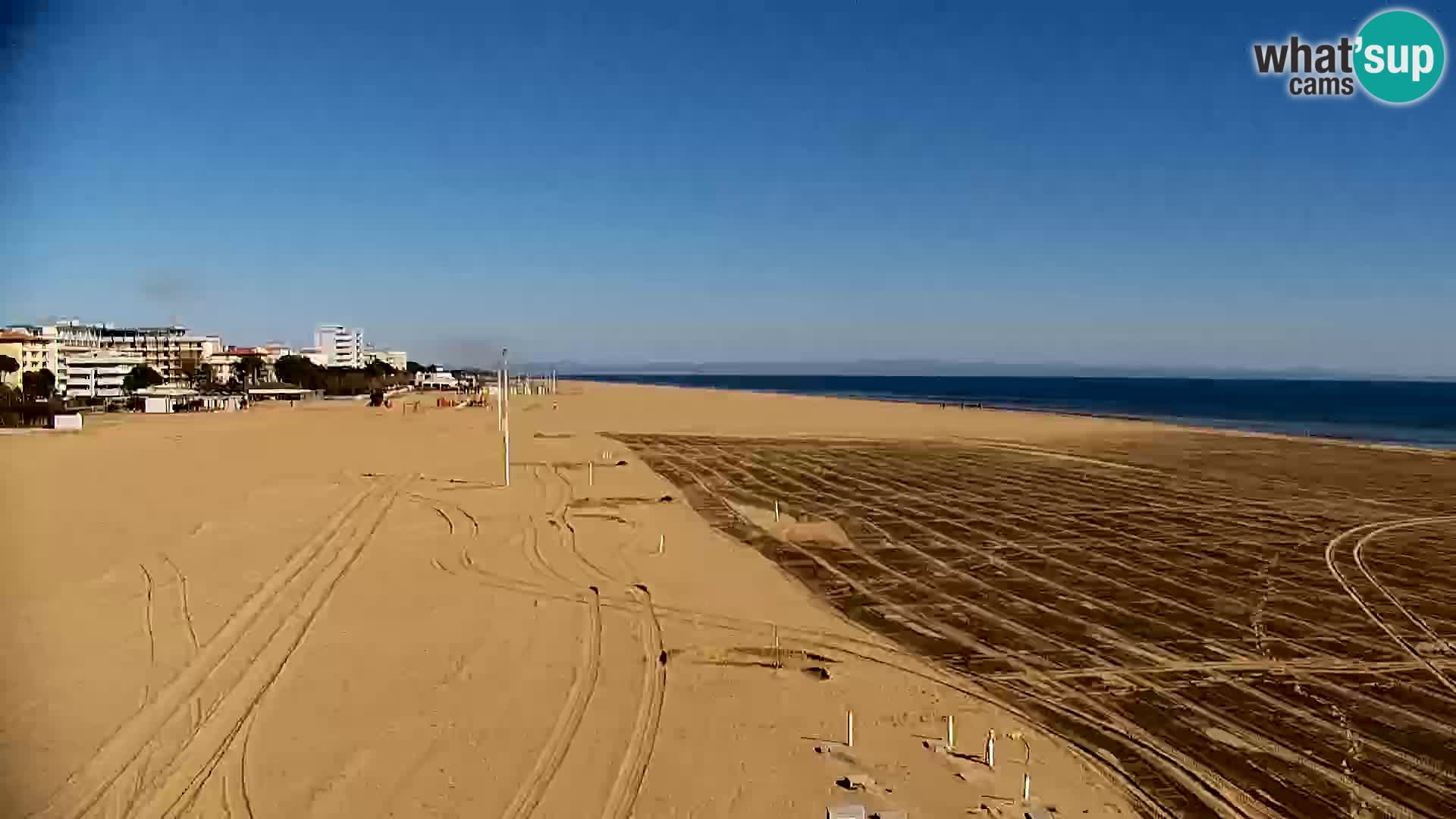 Plaža Bibione web kamera | Italija