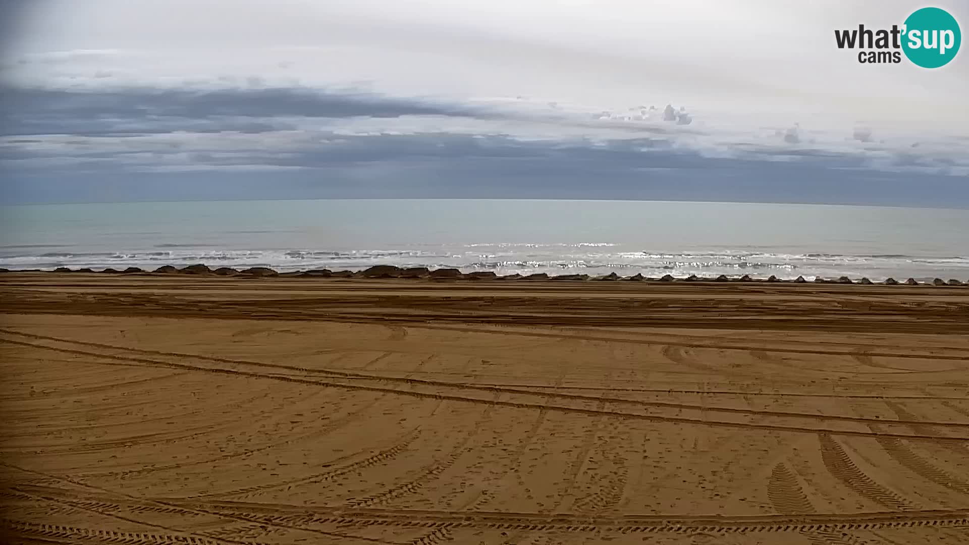 La plage de Bibione webcam en direct | Italien