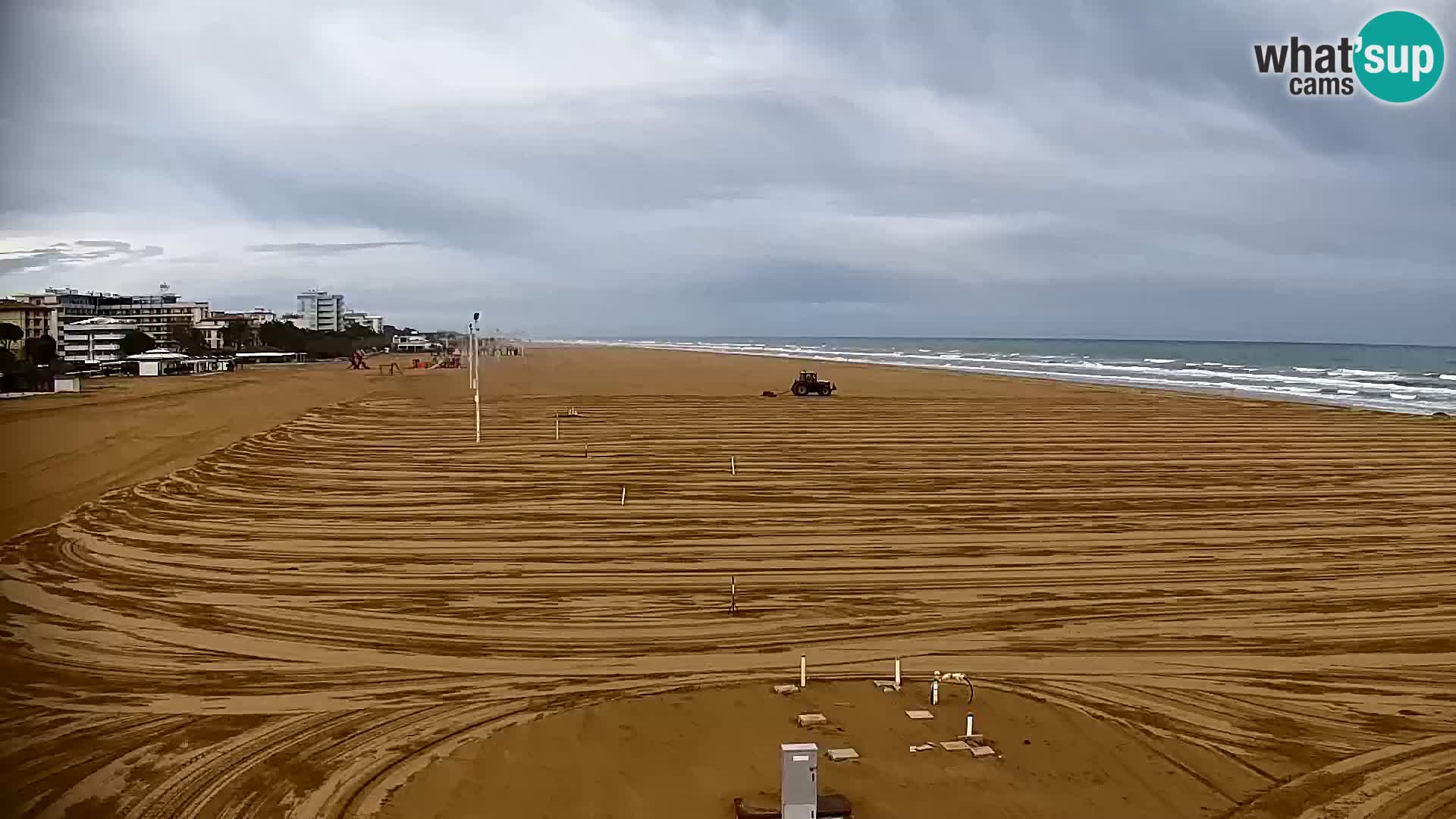 La plage de Bibione webcam en direct | Italien