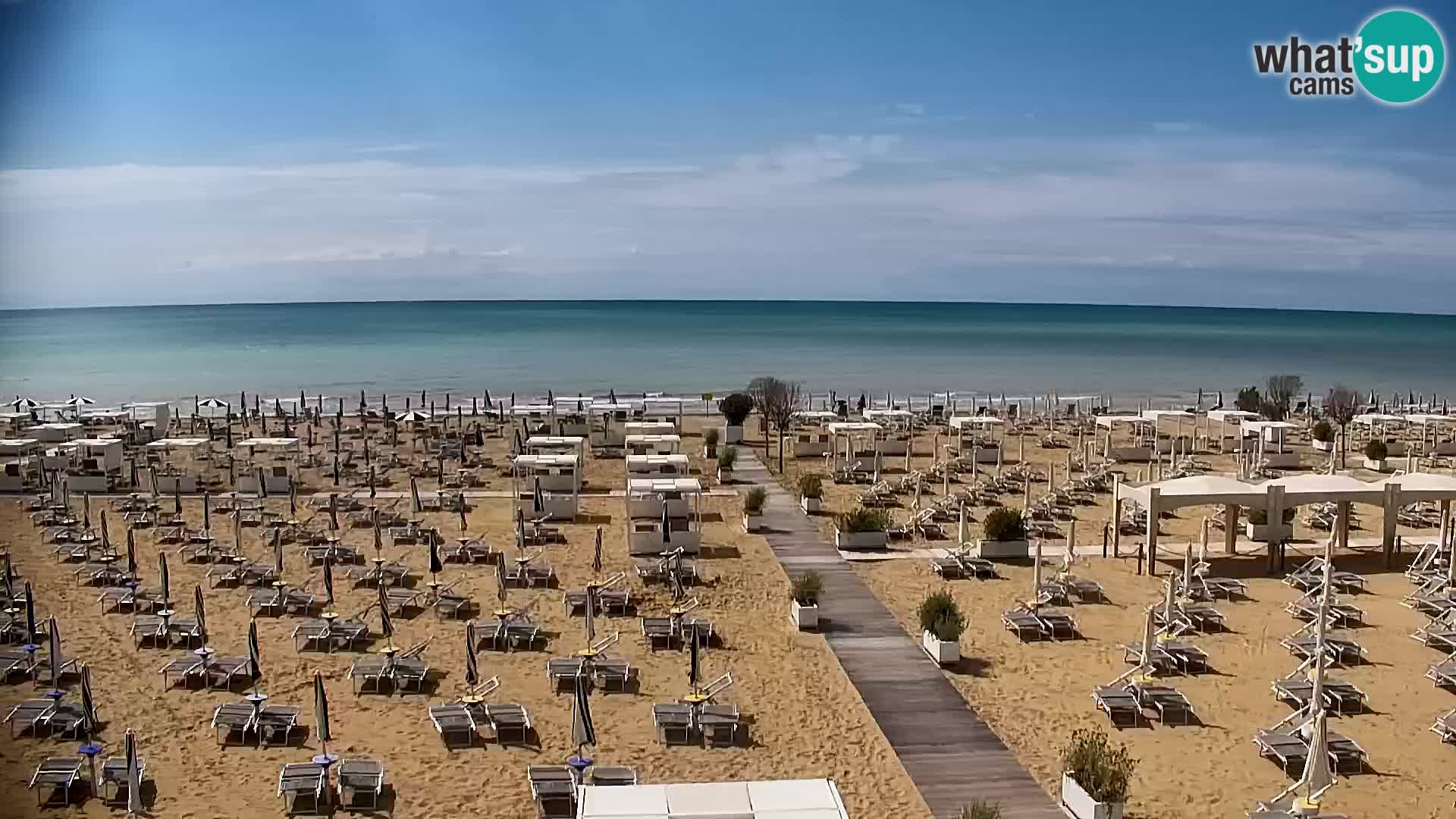 Kamera v živo plaža Bibione