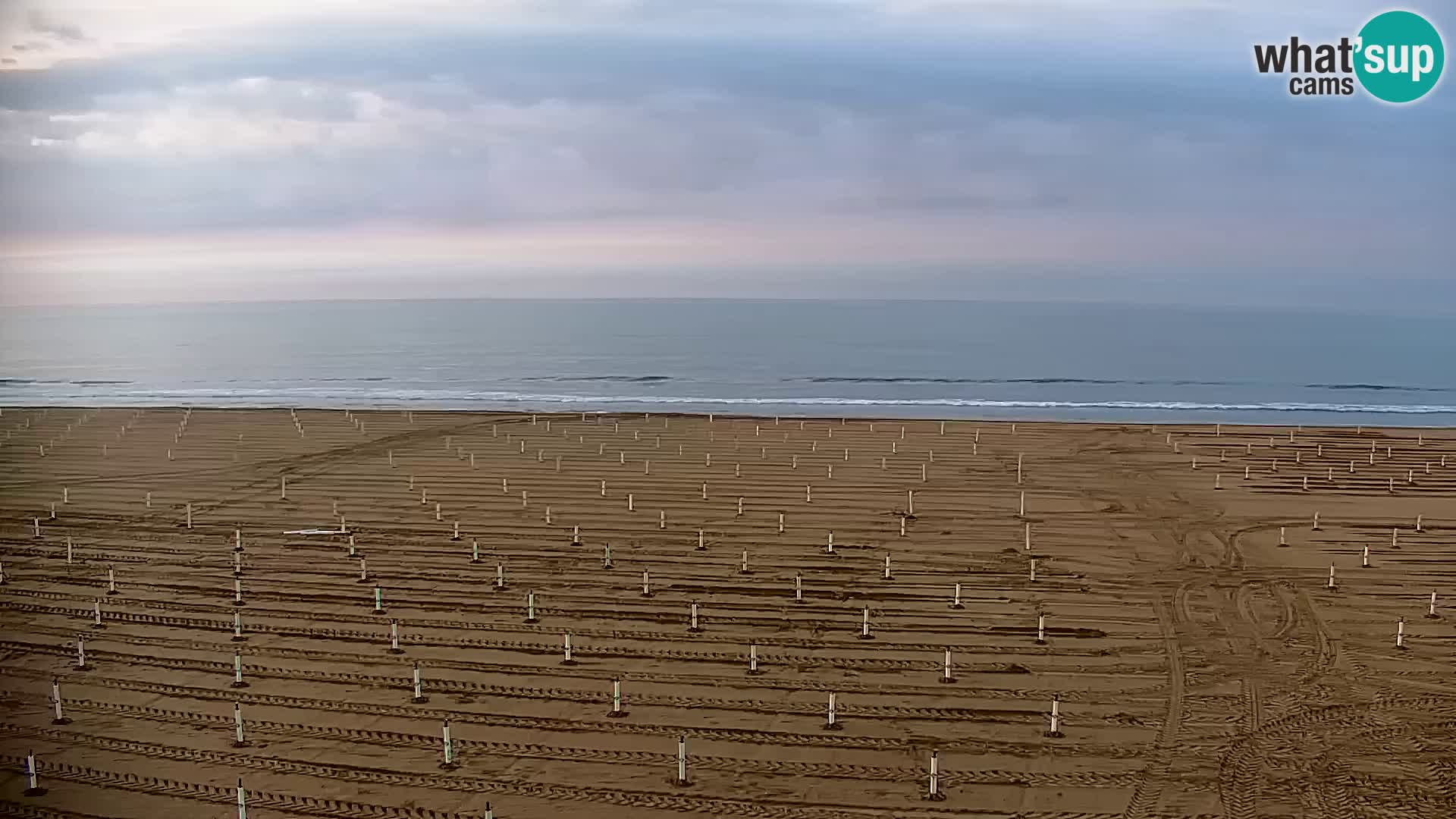 La plage de Bibione webcam en direct | Italien