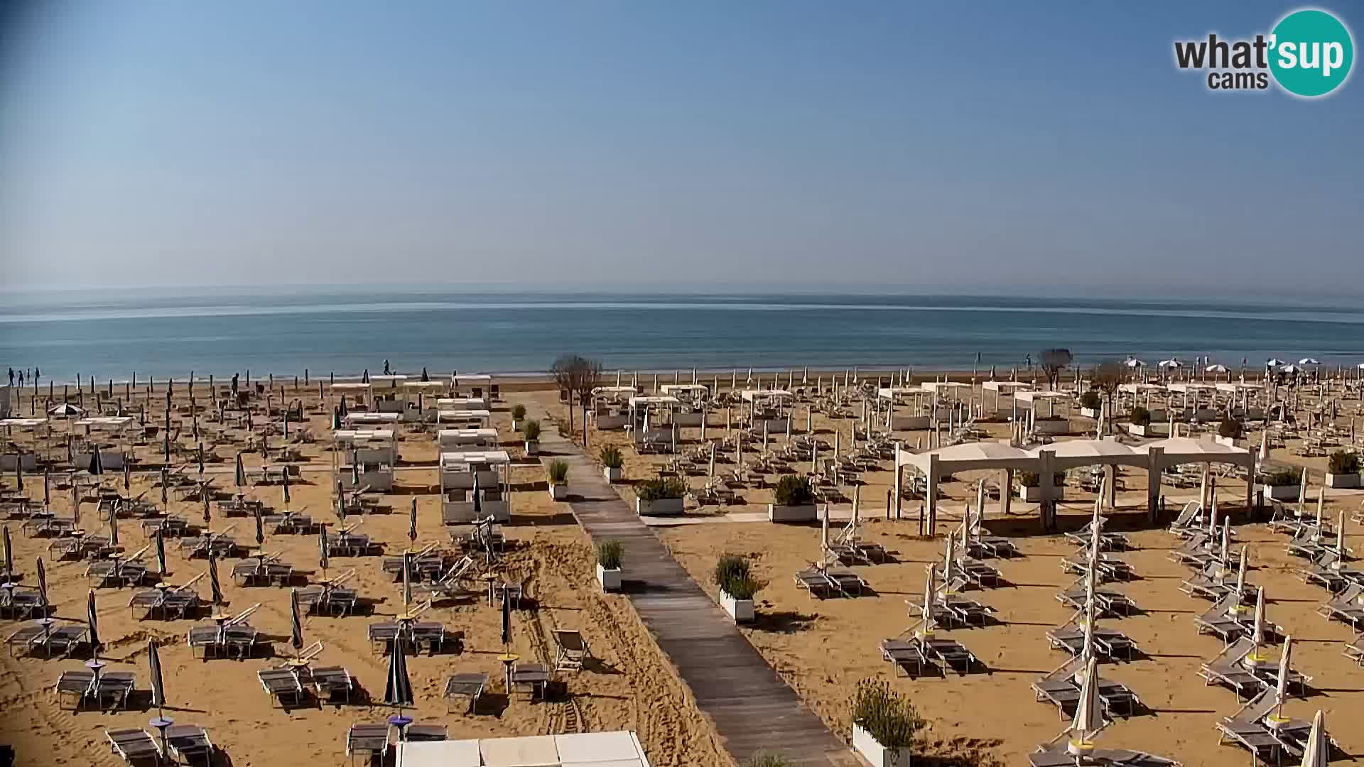 Kamera v živo plaža Bibione