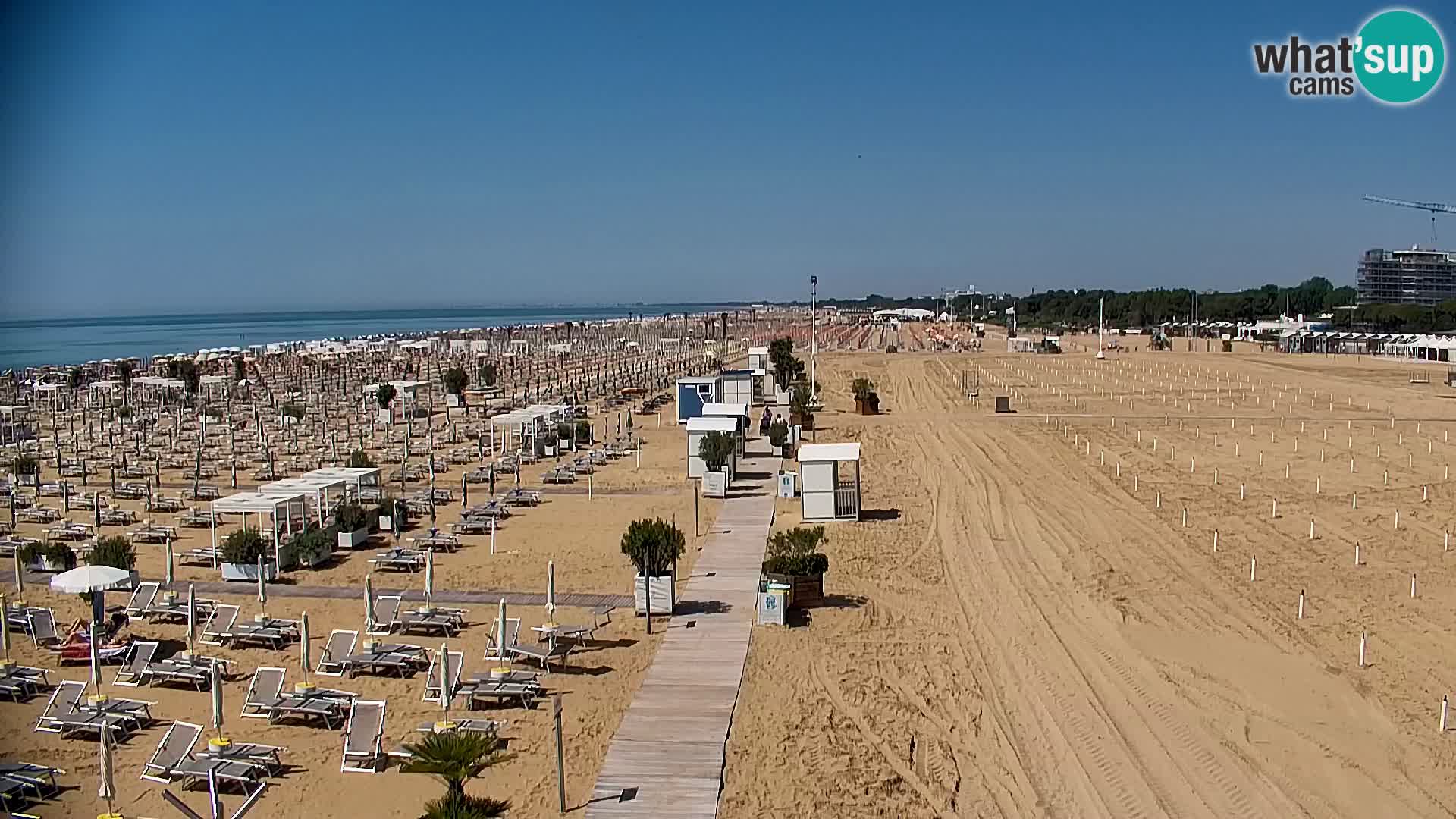 Kamera v živo plaža Bibione