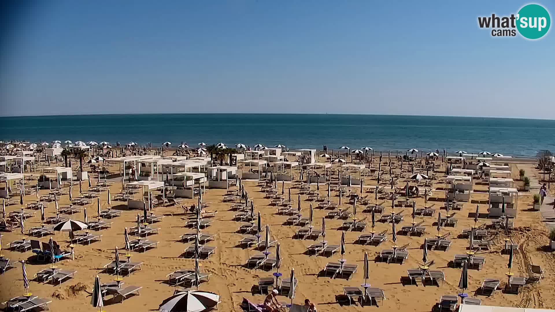 Kamera v živo plaža Bibione