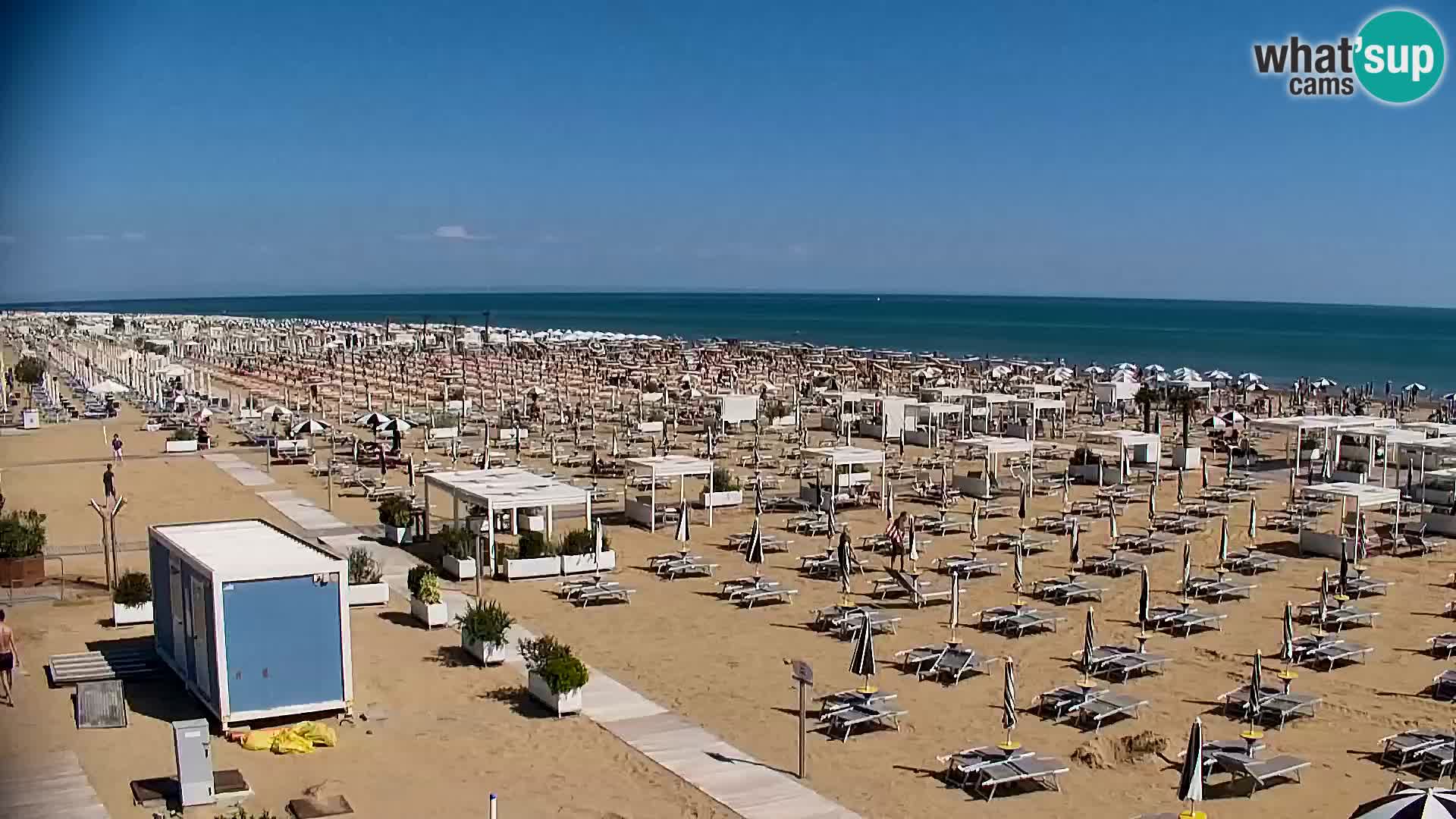 Kamera v živo plaža Bibione